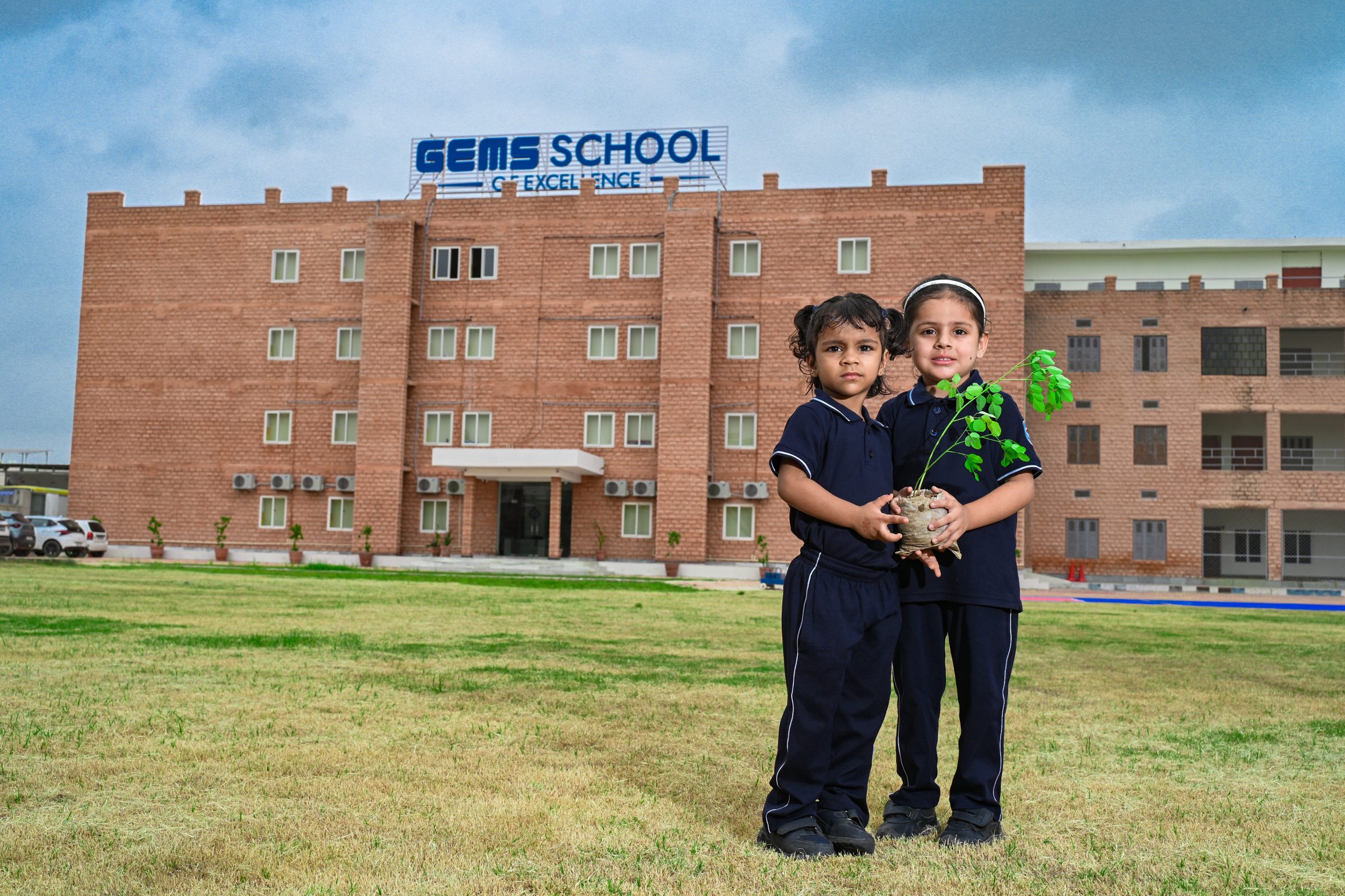 Students at GEMS School of Excellence, Jodhpur
